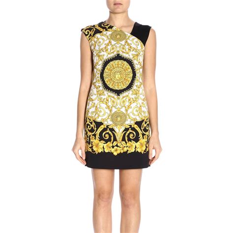 versus versace dress royal blue provra|Versace clothing for women.